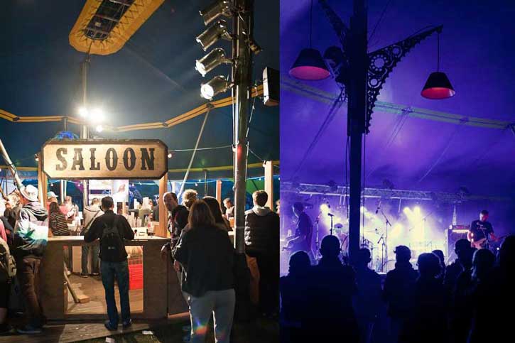chapiteau de cirque 15x20m interieur